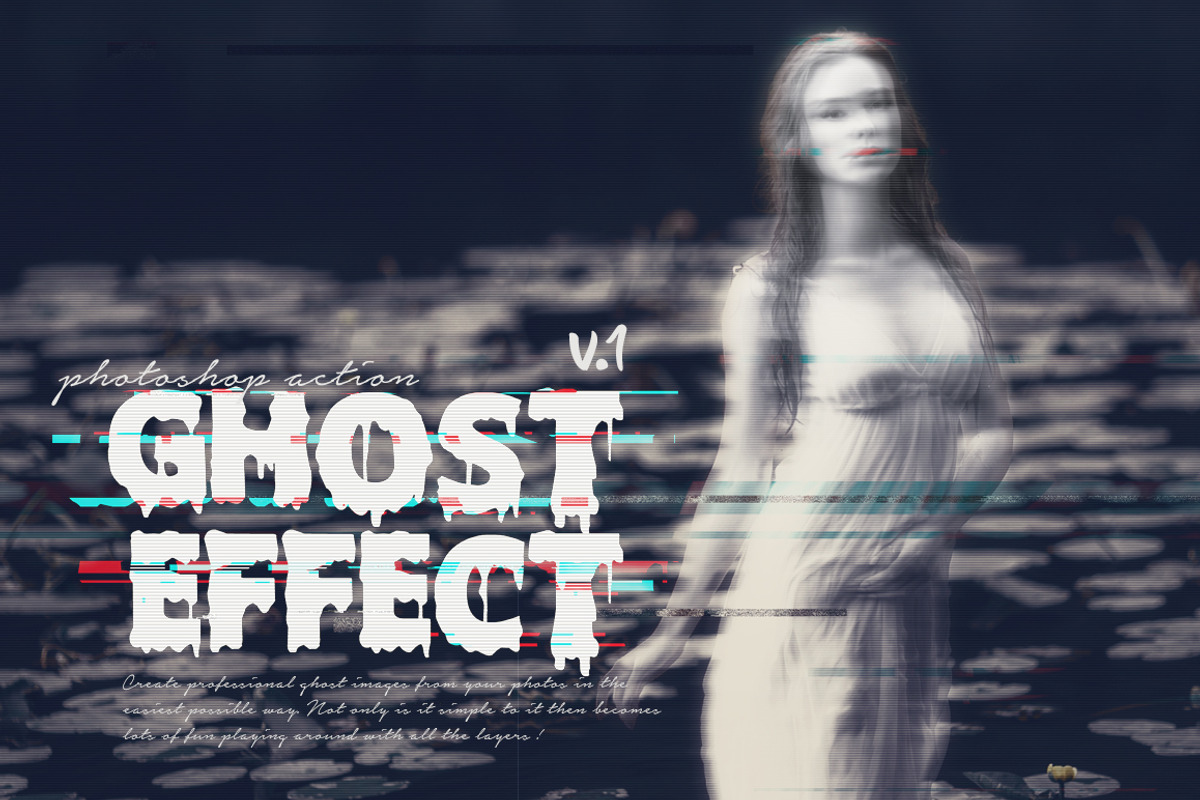 Ghost Effect Photoshop Action, an Action Add-On by DuoFankaar (Photo 4 of 7)