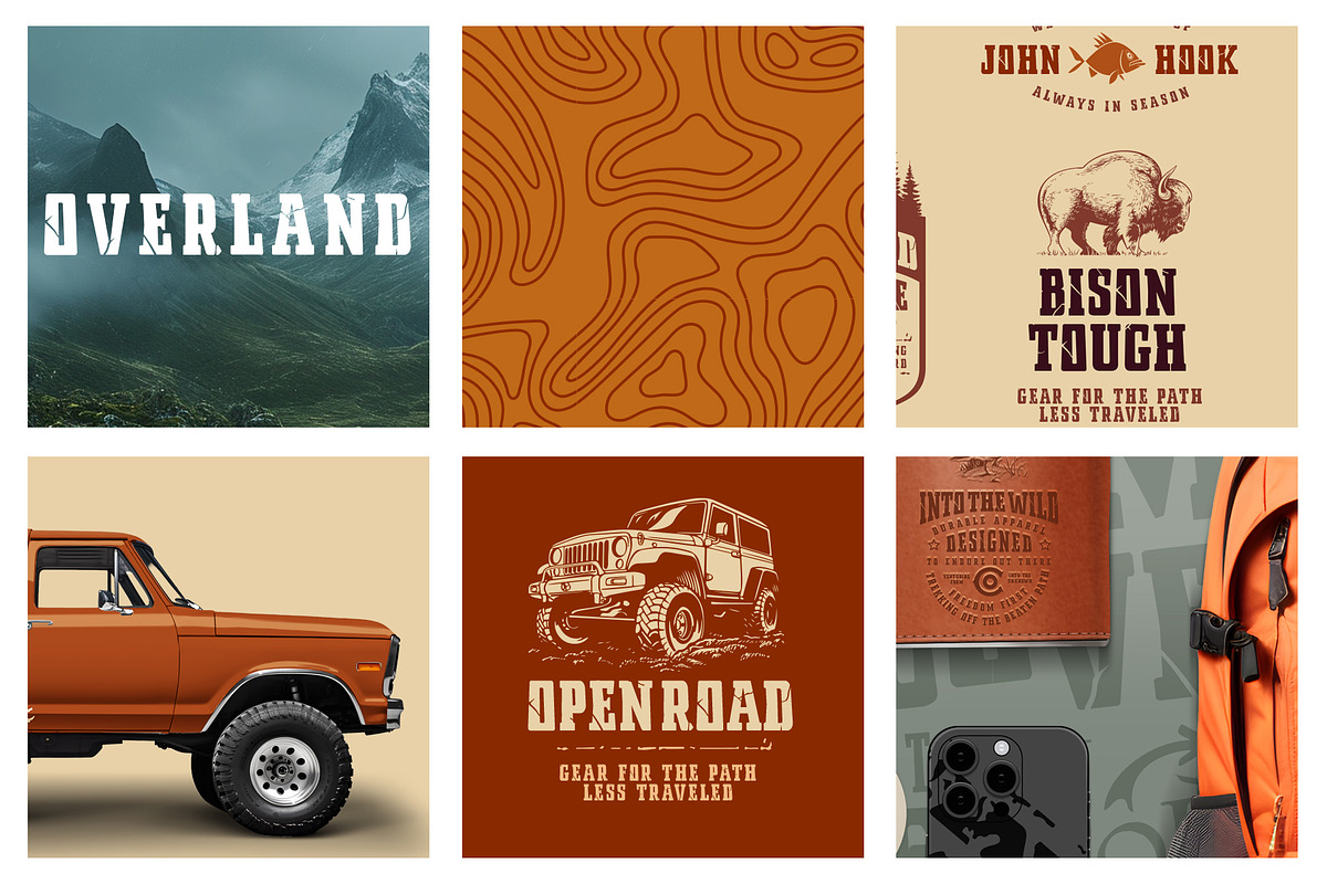 Off Road Branding Toolkit, a Branding & Logo Template by vatesdesign (Photo 1 of 7)
