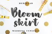 Bloom Skirt, a Script Font by supfonts (Thumbnail 1 of 6)