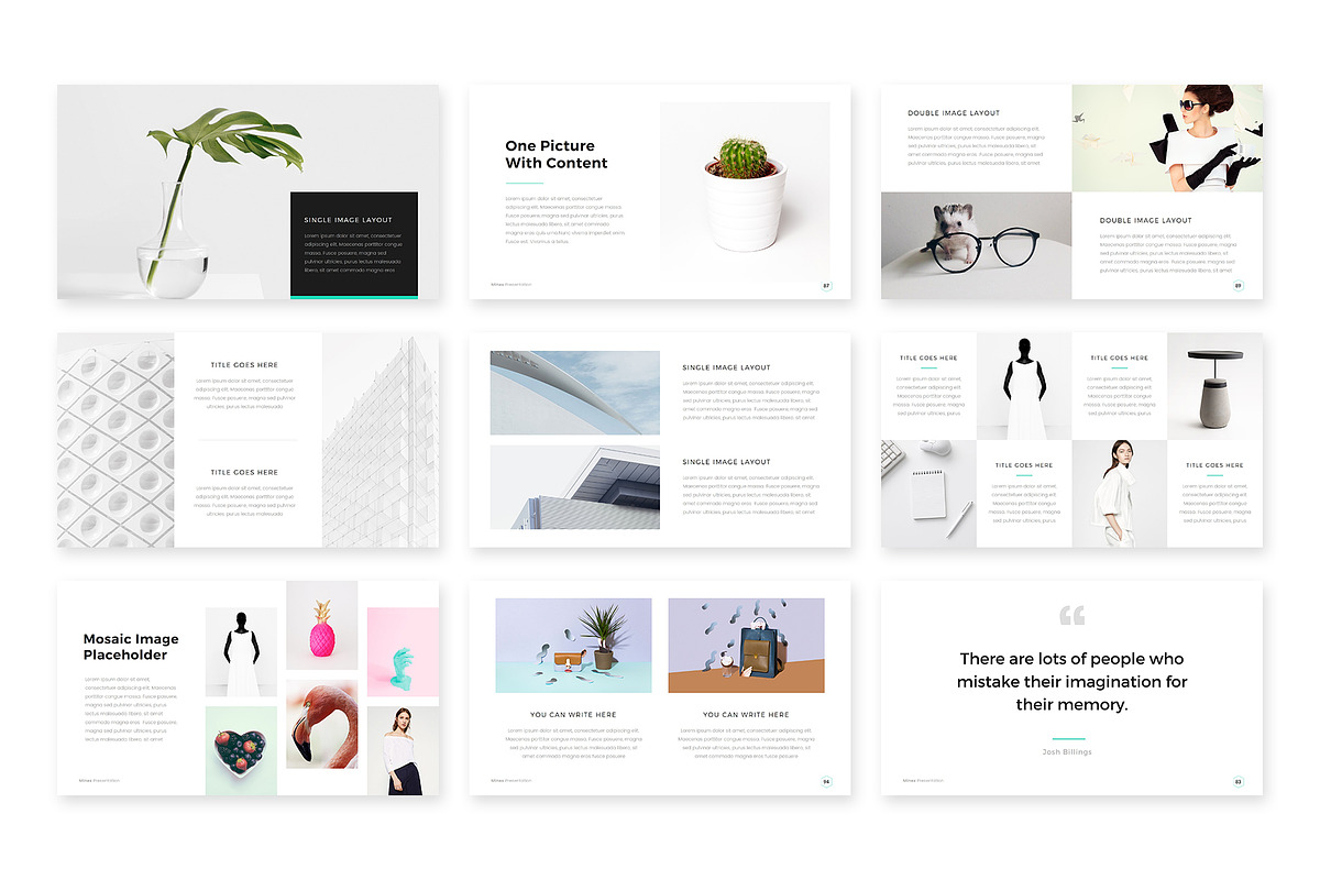MINEX Minimal PowerPoint Template