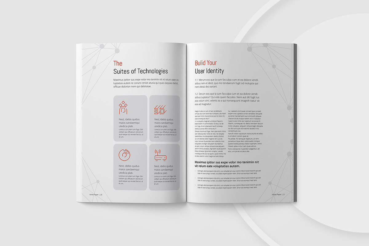 Minimal White Paper, a Brochure Template by astutedesign11 (Photo 11 of 13)