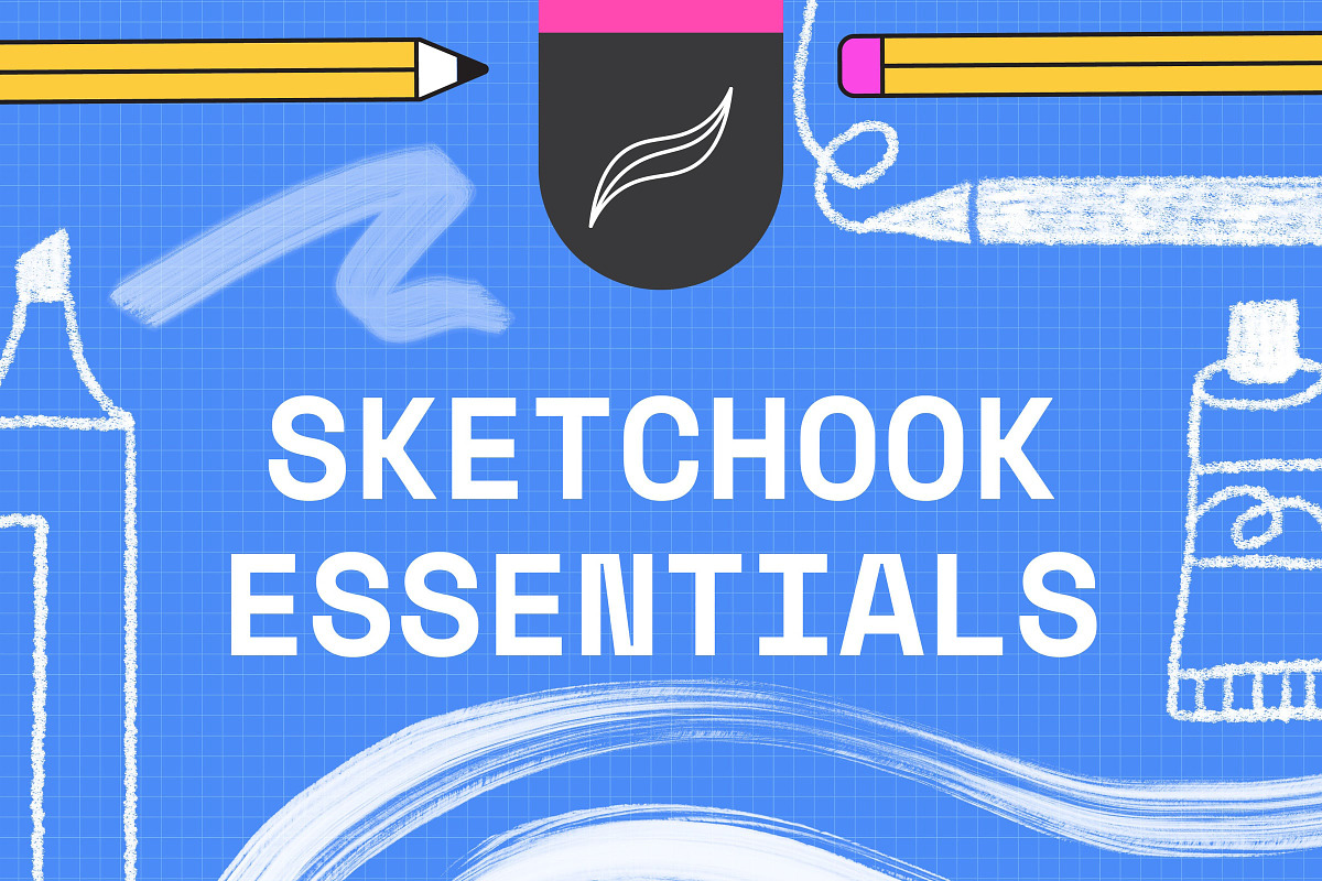 Procreate Mixed Media Brushes 8x, a Brush Add-On by Esther Nariyoshi (Photo 1 of 4)