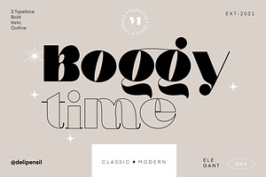 Mogia - Modern Classic Typeface