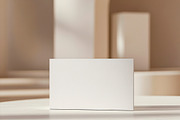 Minimalist Business Card Mockup in E, a Product Mockup by Mego-studio (Thumbnail 5 of 5)
