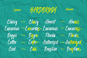 Hardbrush–Handwritten Brush Typeface, a Handwritten Font by overlaytemplates (Thumbnail 4 of 6)