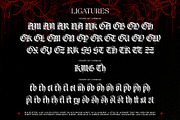 Gryphire Black Typeface, a Blackletter Font by alit design (Thumbnail 19 of 20)