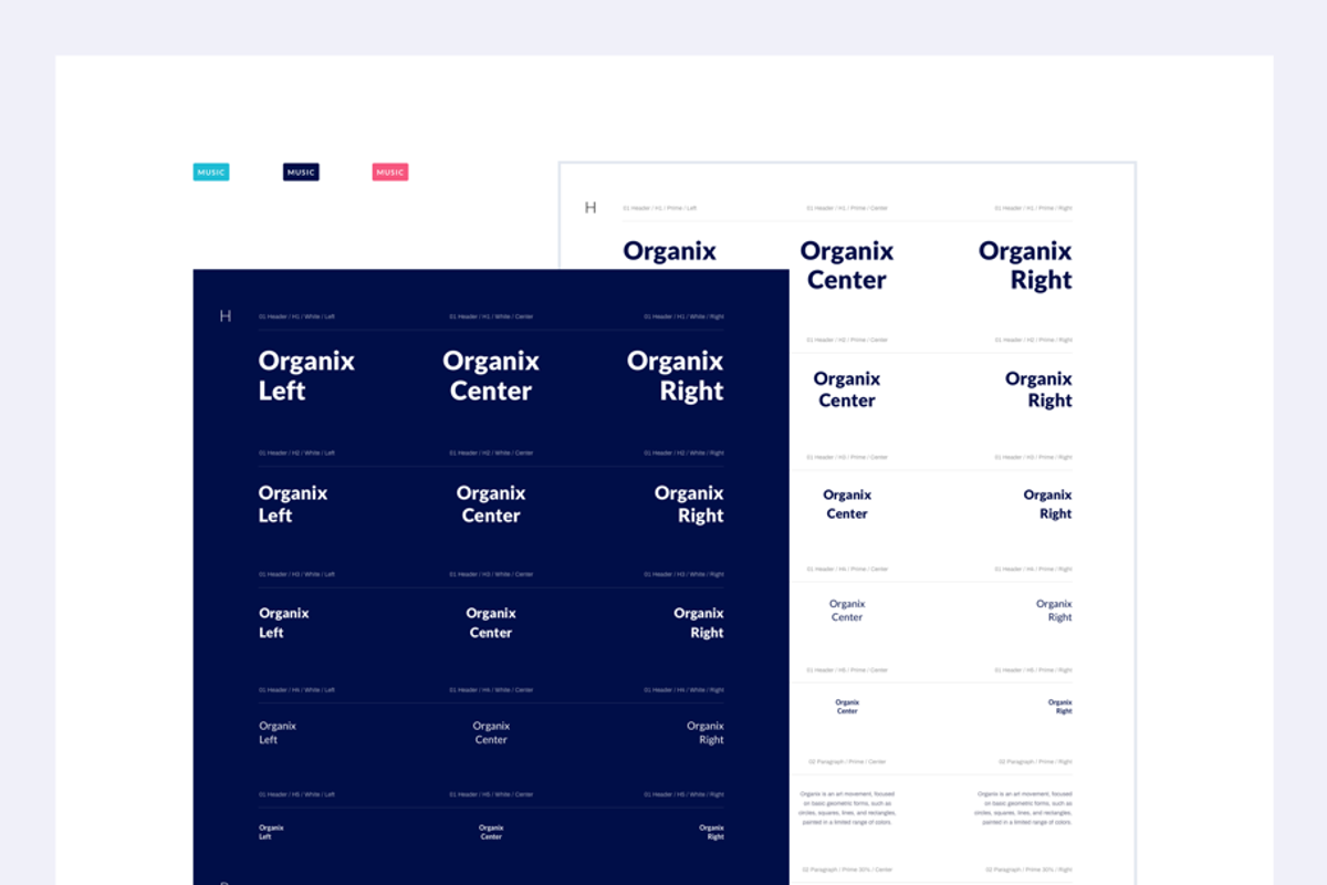 Organix UI Template, a Landing Page Template by kohalov (Photo 3 of 6)