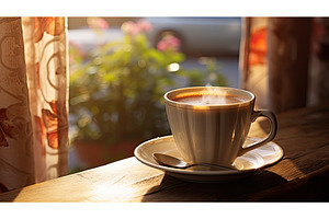 aroma coffee in the morning In ai, a Food & Drink Photo by pikepicture