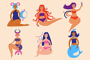 Zodiac Signs, a Person Illustration by AnkaDrozd (Thumbnail 2 of 8)