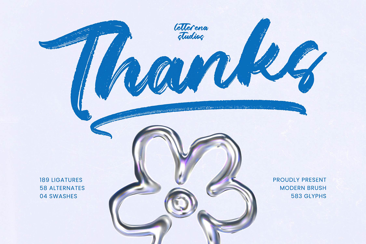 Bitalon - Modern Brush Font, a Script Font by Letterena Studios Script (Photo 20 of 20)