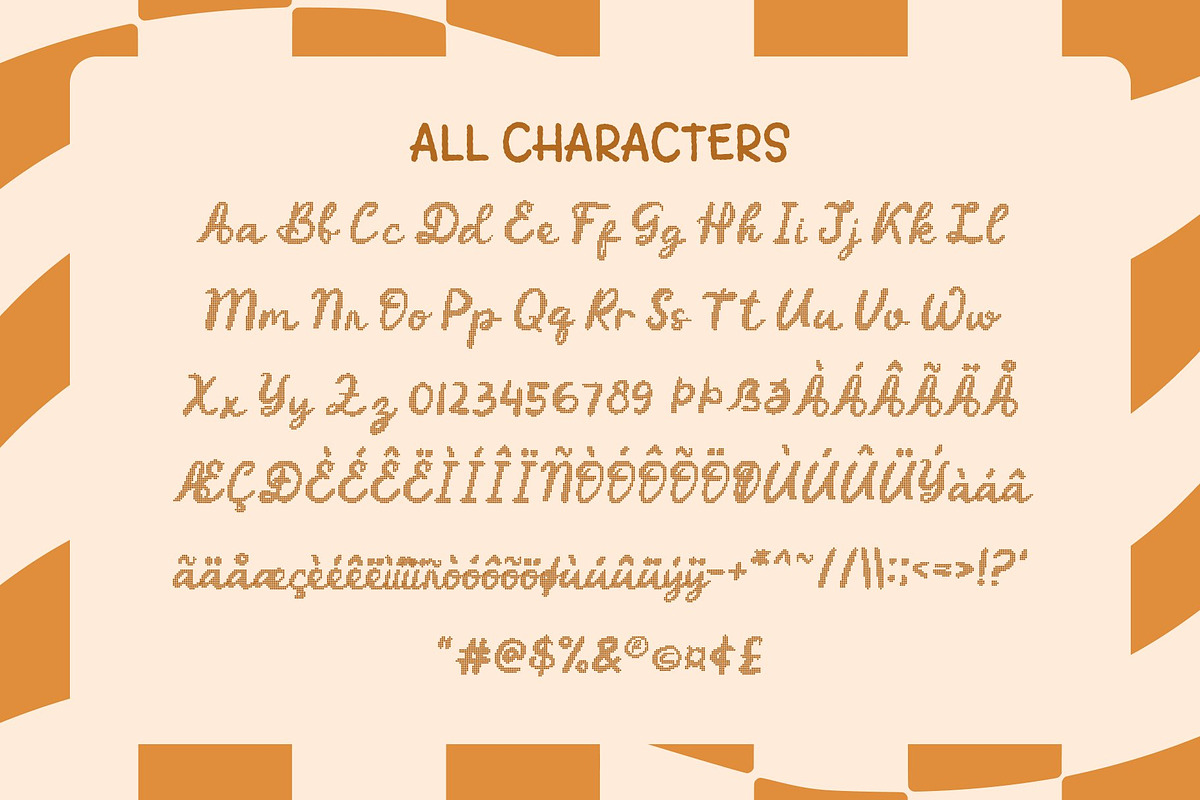 CS Camara Disco, a Script Font by Craft Supply Co. (Photo 8 of 8)