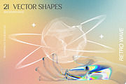 3D Glass Hands. Retro vibe, an Object Graphic by Polli Deeva (Thumbnail 9 of 12)