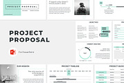 Project Proposal PowerPoint Template, a Presentation Template by JetzTemplates (Thumbnail 1 of 9)