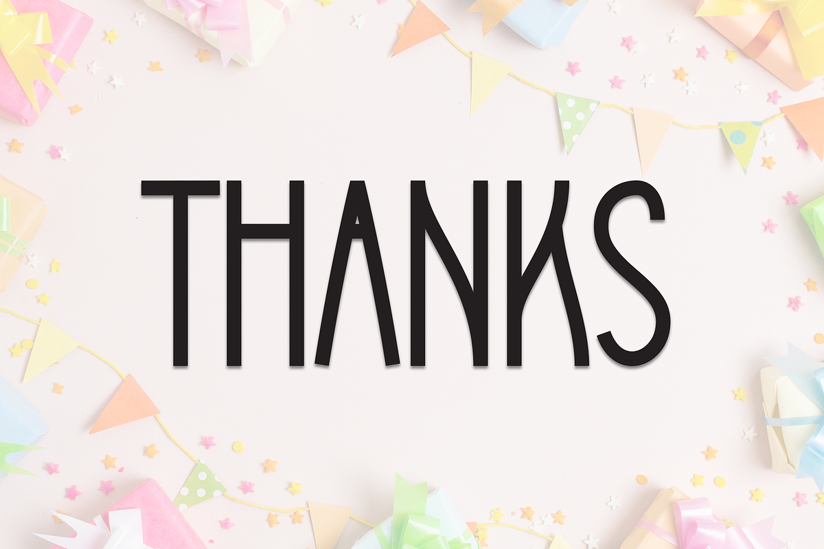 Birthday | Script Font, a Script Font by Scratchones (Photo 9 of 9)