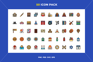 Purim Icons