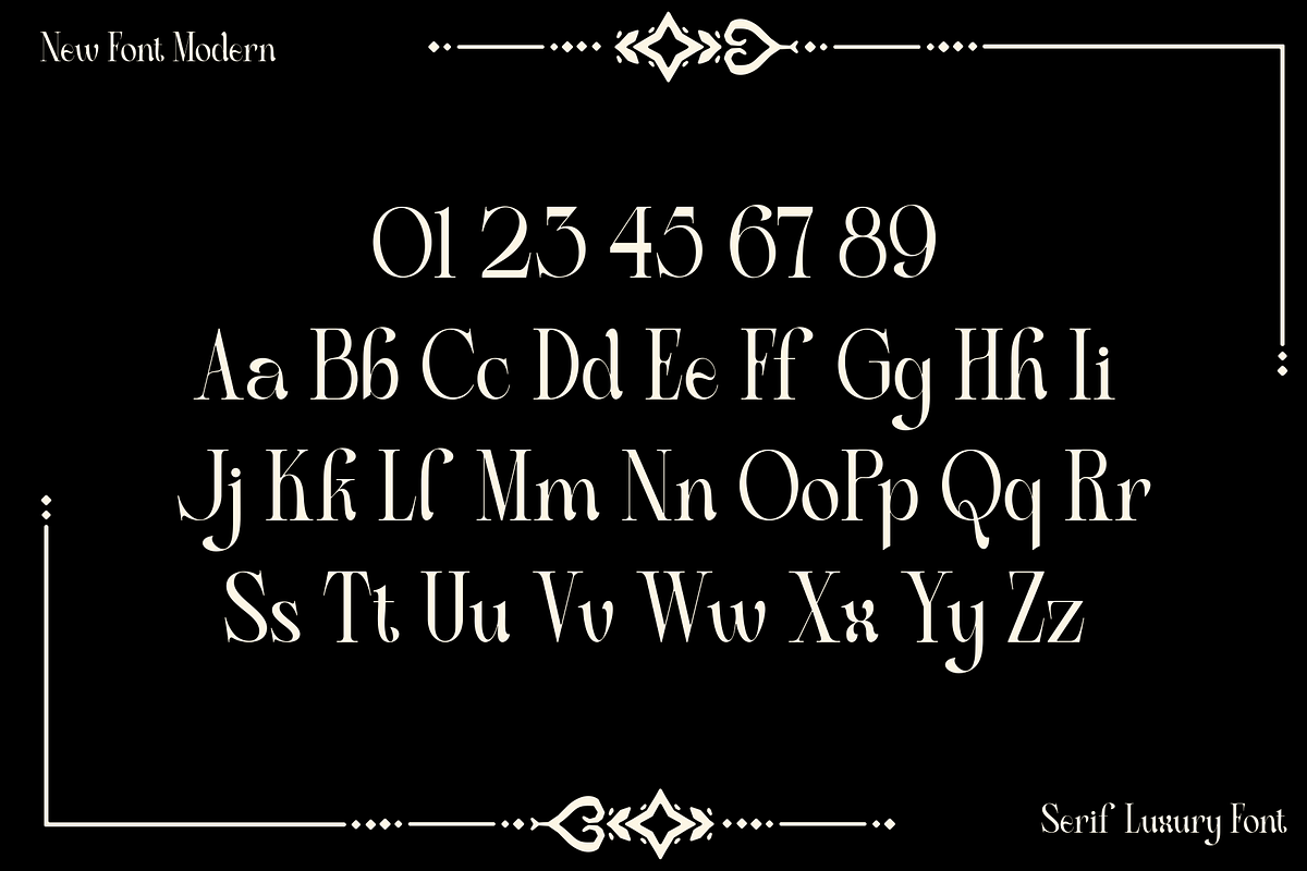 Diolin - Modern Luxury Serif, a Serif Font by MaikoHatta (Photo 5 of 7)