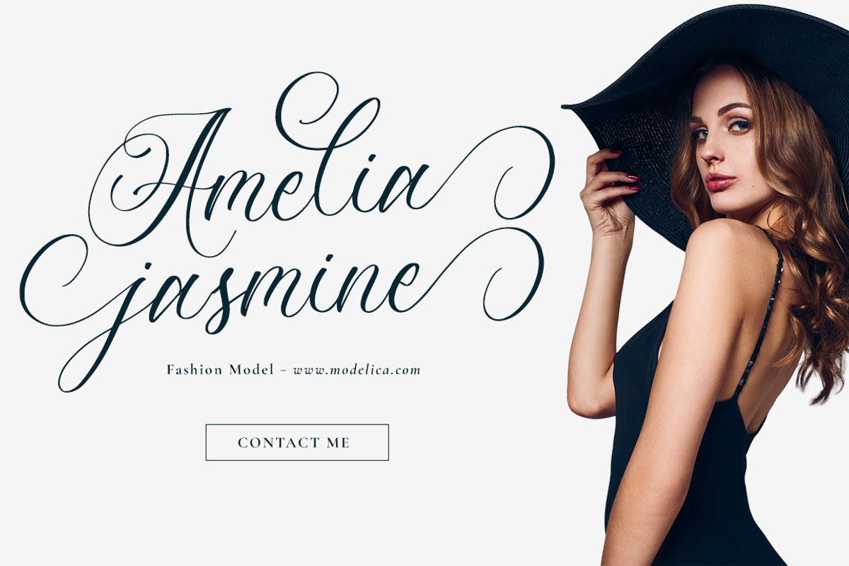 Luxuryone Calligraphy, a Script Font by RockboyStd (Photo 3 of 12)