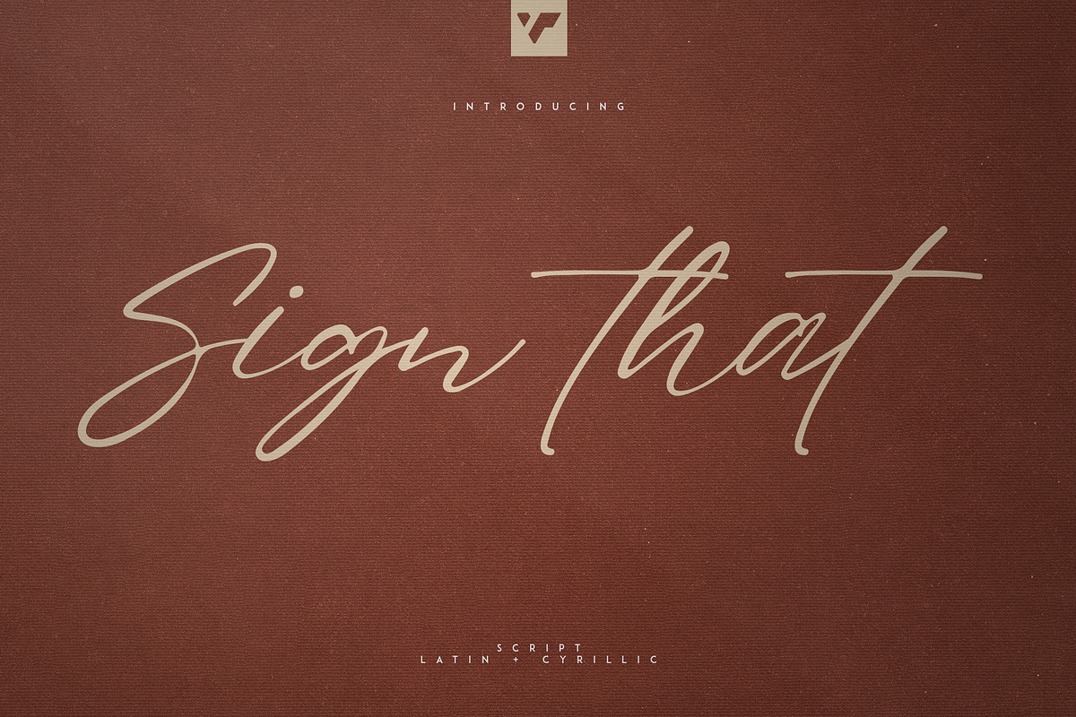 Sign That - Signature font, a Script Font by VP Fonts (Photo 1 of 20)