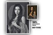 B&W Retro Art, an Action Add-On by DesignCave (Thumbnail 2 of 5)