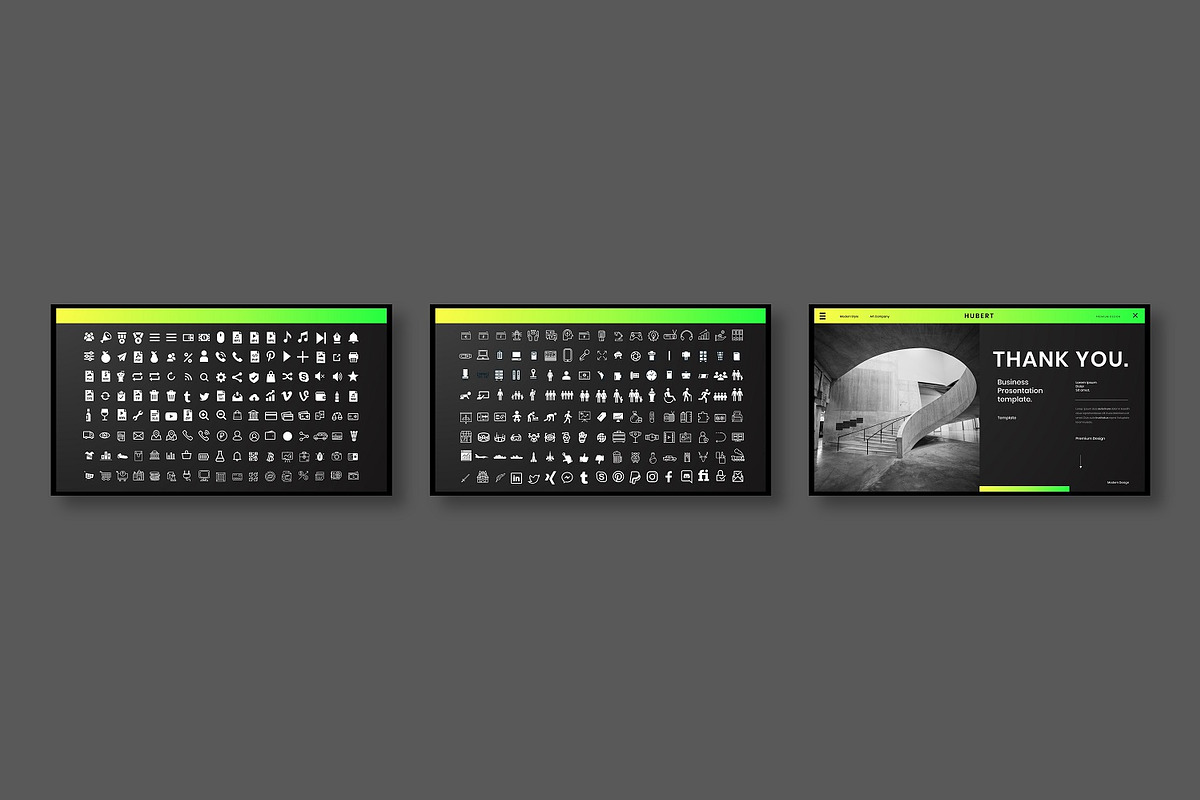 Hubert - Business Google Slide, a Presentation Template by Dens Creative Studio (Photo 6 of 6)
