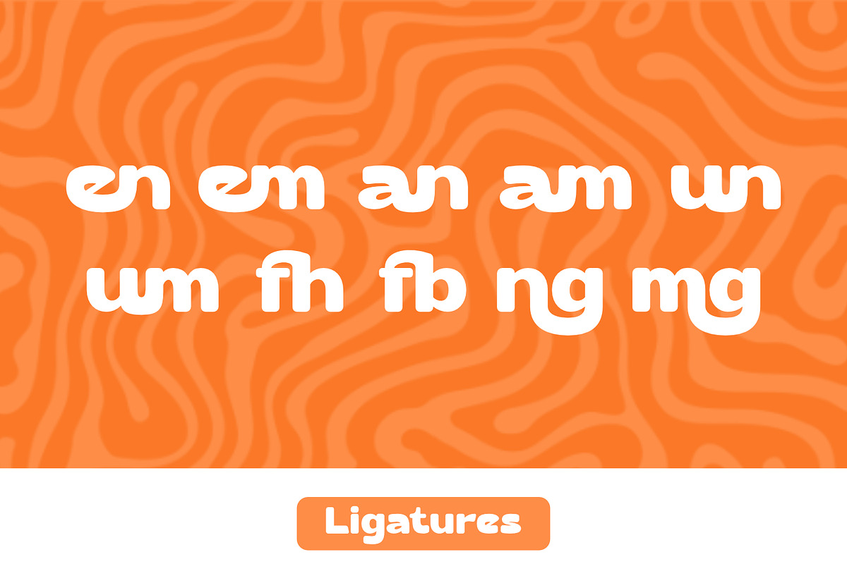 Kenziah - Retro Display Font, a Sans Serif Font by Rishsketch (Photo 12 of 14)