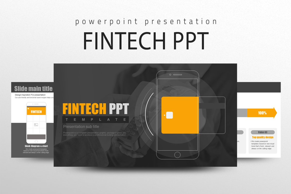 Fintech PPT, a Presentation Template by Good Pello (Photo 1 of 6)