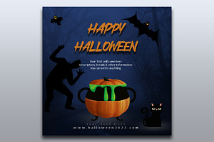 Halloween Flyer/ Social Media Post