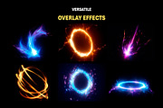 300+ Magic Spell Overlay Effects, an Object Graphic by Mikel Blazgad (Thumbnail 2 of 11)
