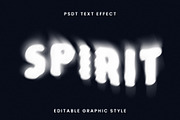 Ghostly Spirit Text Effect, a Templates & Theme by studiogstock (Thumbnail 1 of 2)