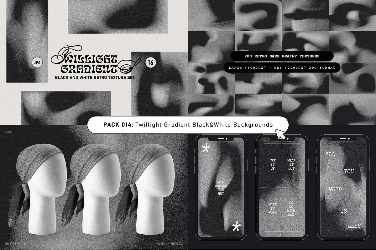Retro Futurist Bundle 80% OFF, a Texture Graphic by angelainthefields (Photo 18 of 25)
