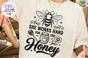 Bee Png Sublimation Design Bundle, a Work Illustration by CreationArt (Thumbnail 2 of 7)