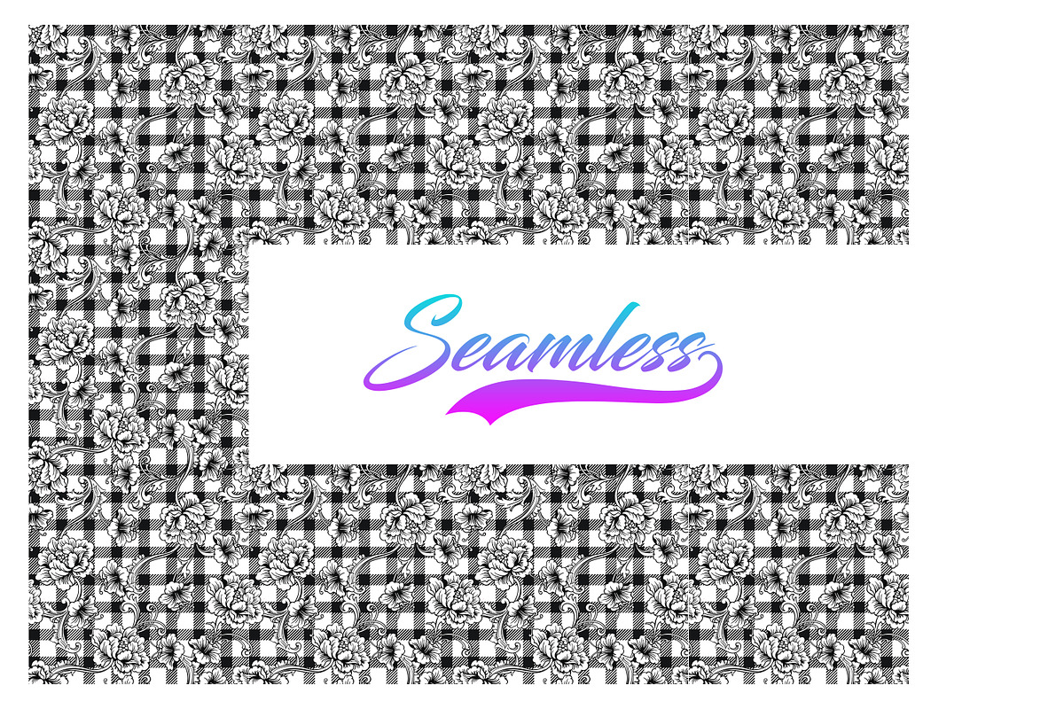 Eclectic fabric plaid pattern, a Pattern Graphic by Digital Studio (Photo 2 of 4)
