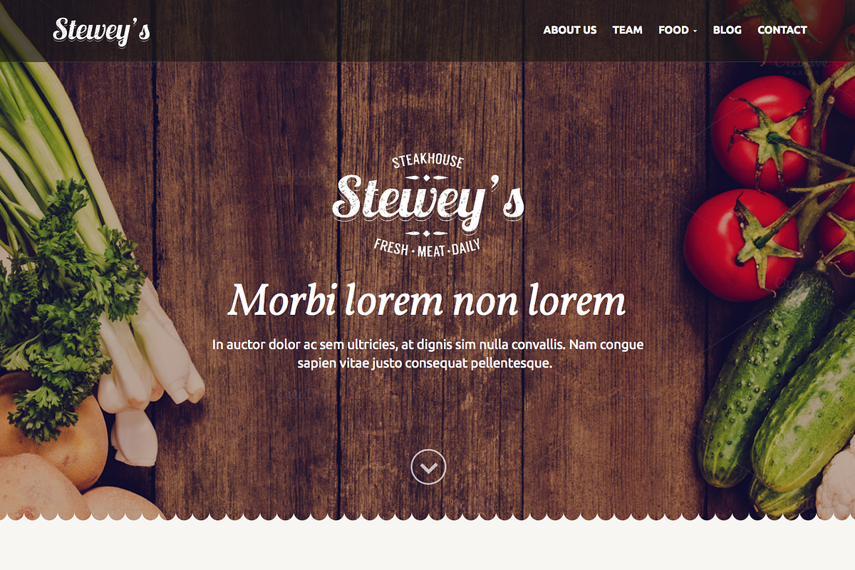 Stewey's - best for bar & restaurant, a WordPress Template by bozekmichal (Photo 1 of 4)