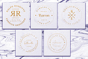 PREMIUM 120 Stamp Logo Bundle, a Branding & Logo Template by IsikChic (Thumbnail 20 of 30)