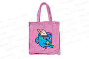 Cute Kawaii Hot Chocolate Christmas, a Seasonal Illustration by Palau (Thumbnail 4 of 12)
