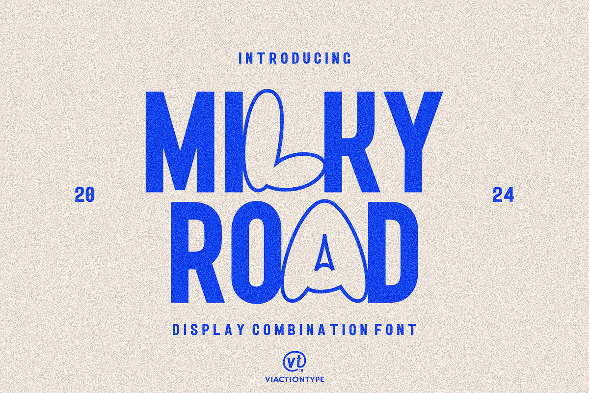 VT Milky Road - Font Combination, a Sans Serif Font by ViactionType (Photo 1 of 12)