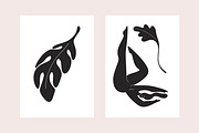 Trendy Matisse-styled posters + set, a Decorative Illustration by PaperTrident (Thumbnail 5 of 11)