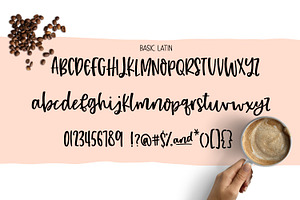 Hazelnut Macchiato Script Font