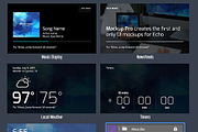 Echo Show UI Menus, a Household Mockup by Shop Mockpro (Thumbnail 4 of 5)