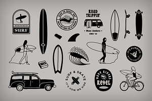 SURF Illustration Kit with Logos