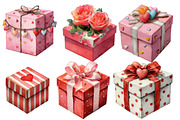 Valentines Gift box Clipart, an Illustration by Designworld (Thumbnail 5 of 5)