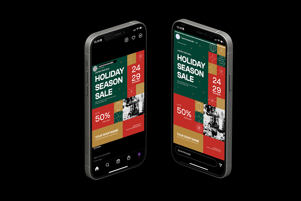 Christmas Sale Flyer, a Flyer Template by Neermana (Photo 4 of 4)
