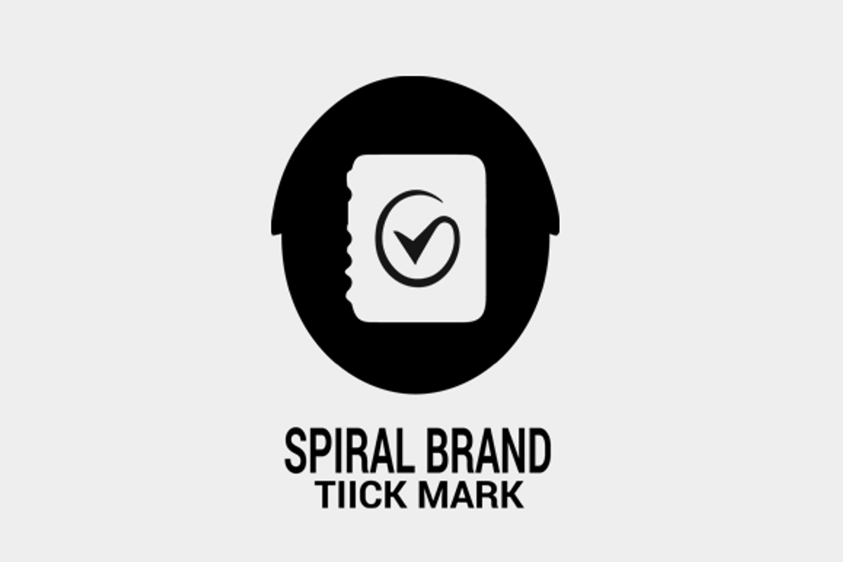 Spiral Tick Mark Logo (Four in One), a Branding & Logo Template by erikadesign (Photo 3 of 5)