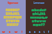Blockie - Hand-lettered Display Font, a Font by Studio Funshop by Kelli (Thumbnail 3 of 13)