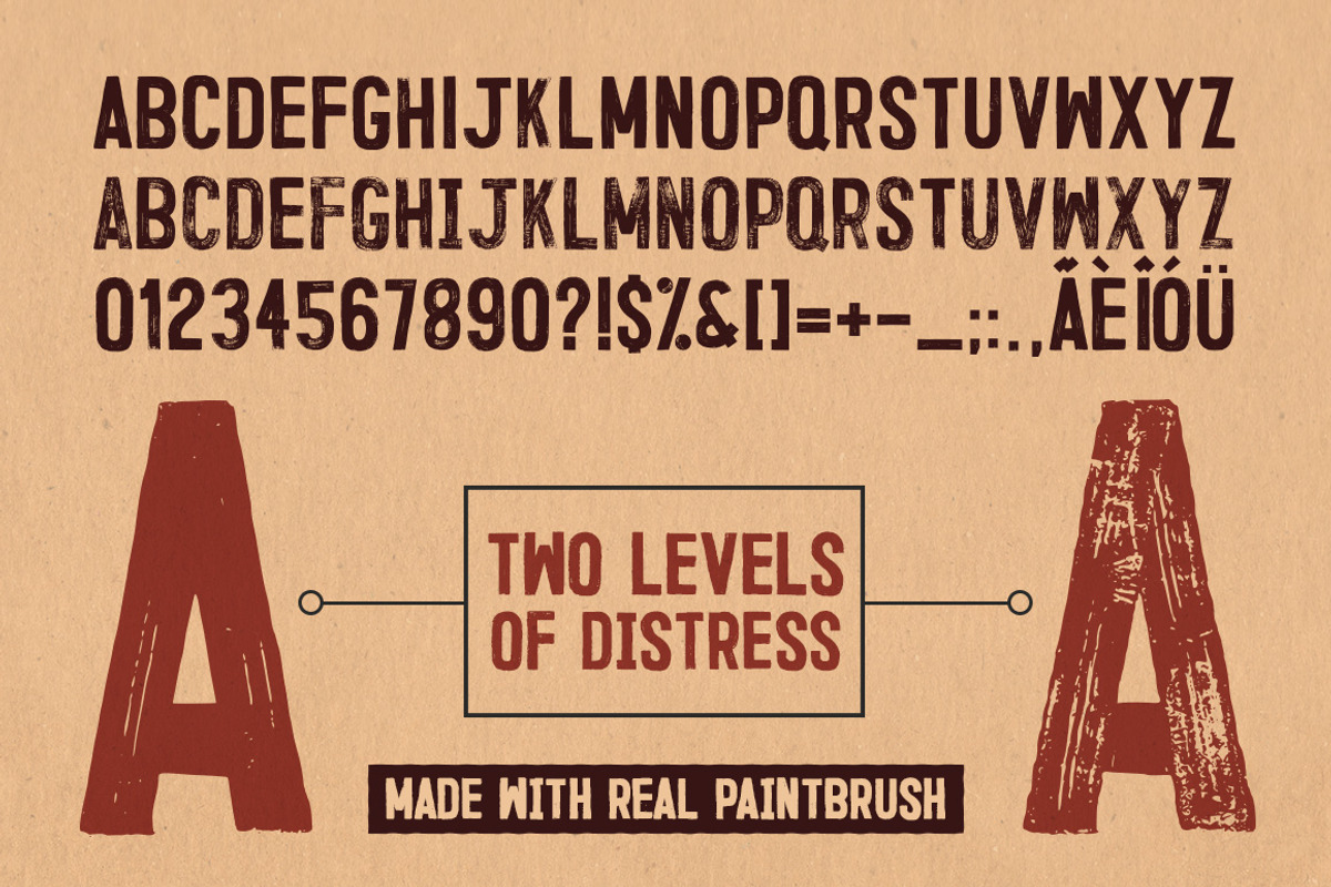Trincha Typeface preview 3