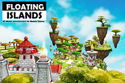 Floating Islands, an Environmental 3D Model by Souchenki (Thumbnail 1 of 17)