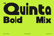 CS Quinta Mix, a Sans Serif Font by Craft Supply Co. (Thumbnail 1 of 8)