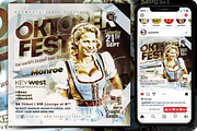 Oktoberfest Event Flyer, a Flyer Template by regalDRAW (Thumbnail 1 of 2)