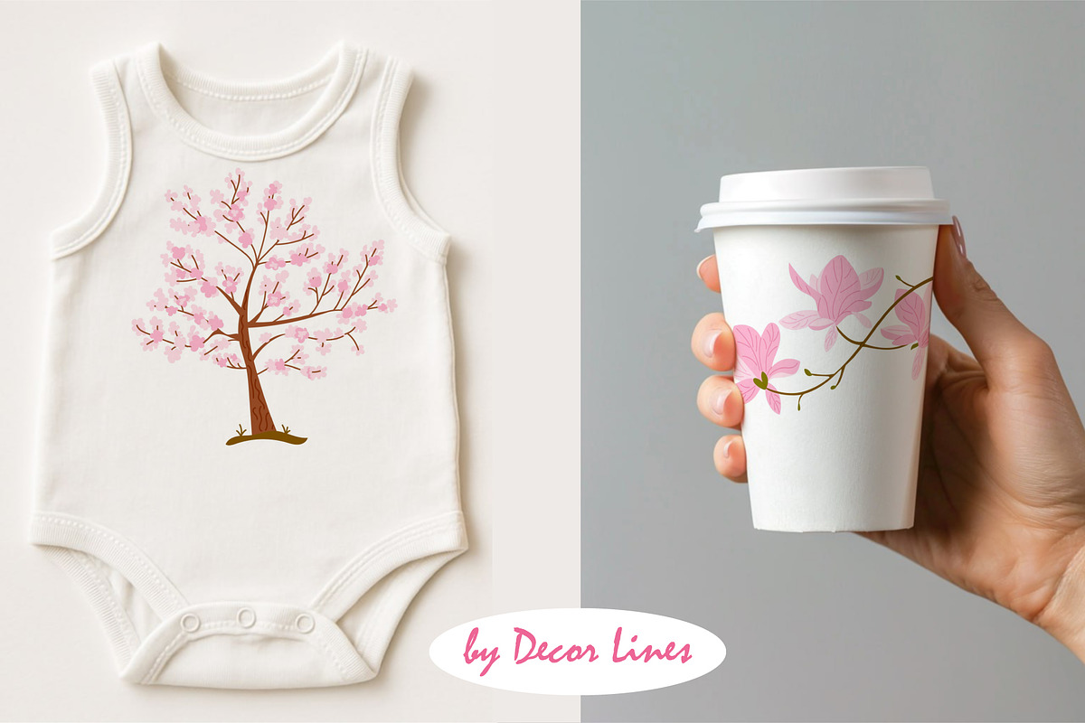 Spring Bloom, a Decorative Illustration by Decor Lines (Photo 3 of 12)