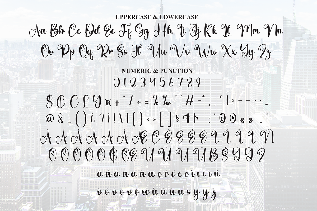 Newyork | Script Font, a Handwritten Font by Scratchones (Photo 7 of 8)